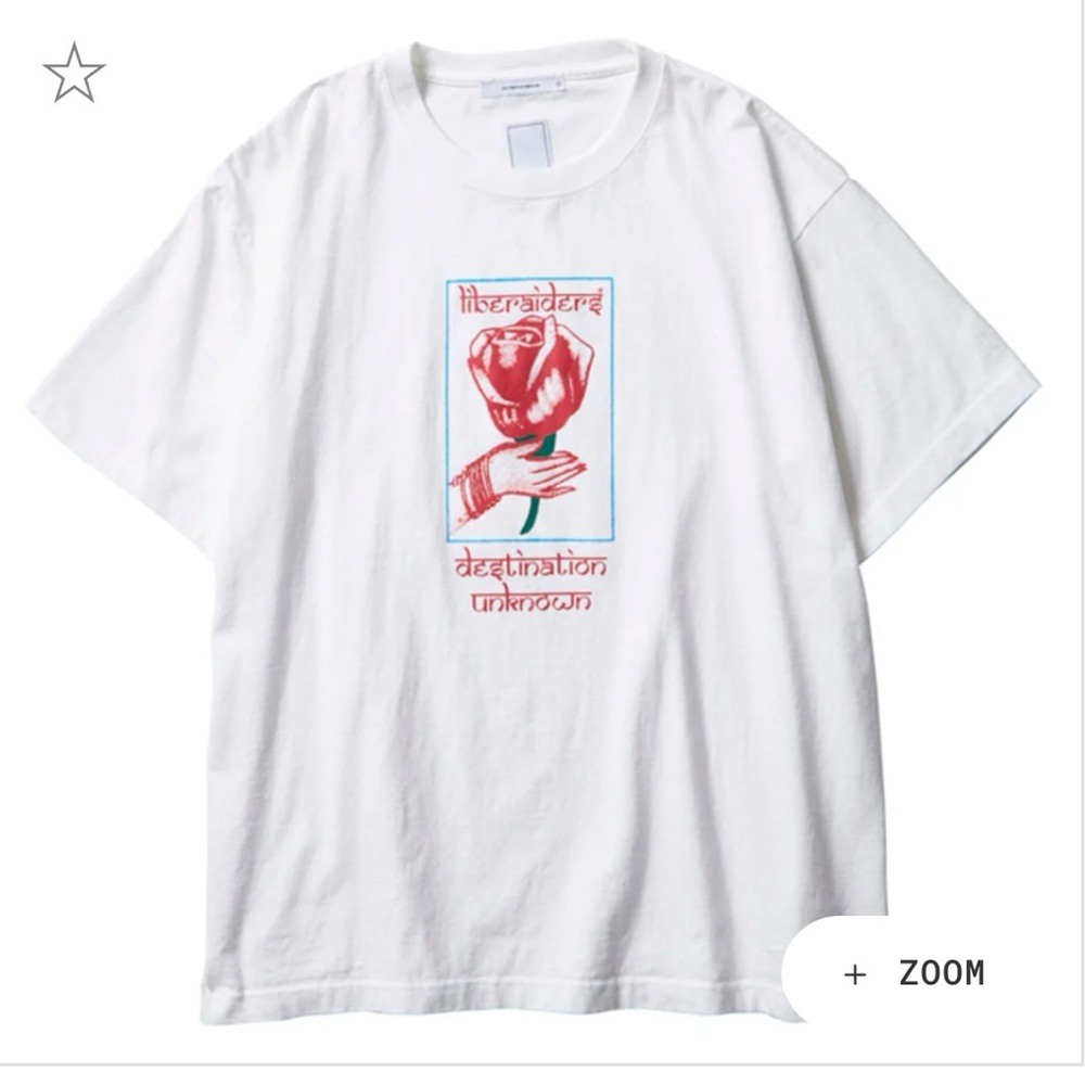 Destination Unknown “Liberaider Rose” T-Shirt